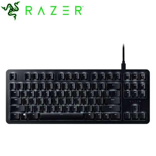 Razer BlackWidow Lite 黑寡婦蜘蛛 輕裝版 橘軸白光機械式鍵盤-英文(2Y)