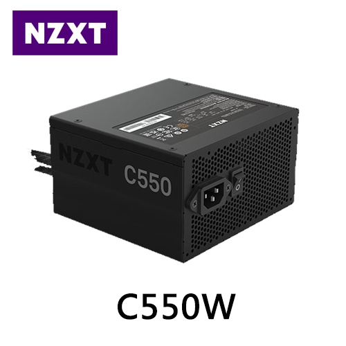 NZXT C550W 銅牌 550W 半模組日系電容電源供應器 PA-5B1BB-TW