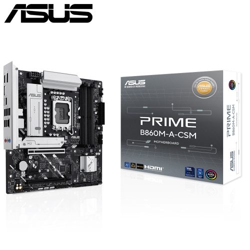 華碩 PRIME B860M-A-CSM(M-ATX/2xM.2/4xSATA/1H2DP/Realtek 2.5Gb)