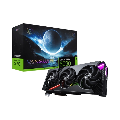 微星 RTX5090 32G VANGUARD SOC(2527Mhz/32G GDDR7/1H3DP/35.7cm/三風扇)